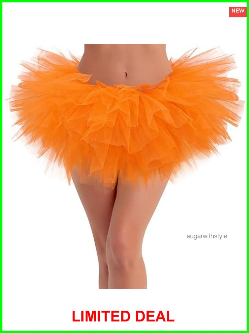 5 Layer Tulle Tutu Skirt Women Fluffy Adult One Size